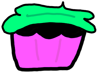 single OO cupcake